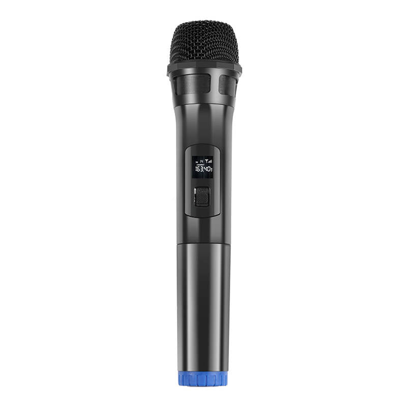 Wireless dynamic microphone UHF PULUZ PU628B 3.5mm (black), Bezprzewodowy mikrofon dynamiczny UHF PULUZ PU628B 3.5mm (czarny)