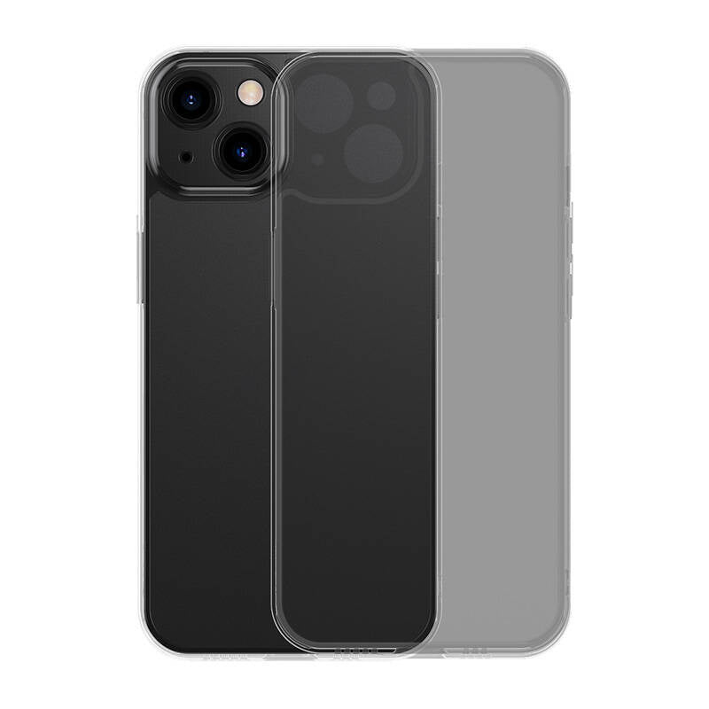 Baseus Frosted Glass Case for iPhone 13 Pro (black) + tempered glass, Etui Baseus Frosted Glass Case do iPhone 13 Pro (czarne)  + szkło hartowane