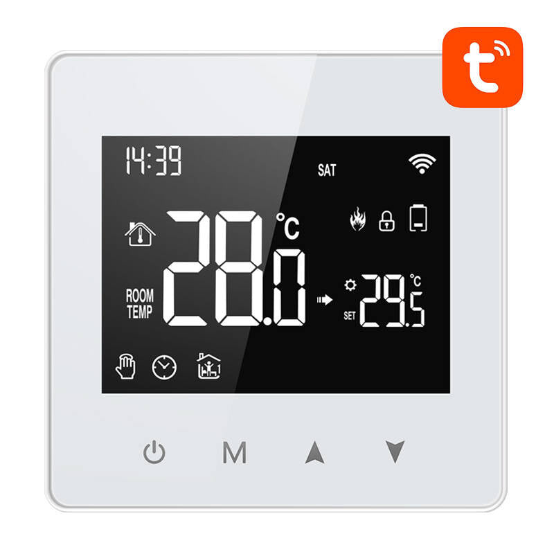 Smart thermostat Avatto WT198 WiFi TUYA, Inteligentny termostat Avatto WT198 WiFi TUYA