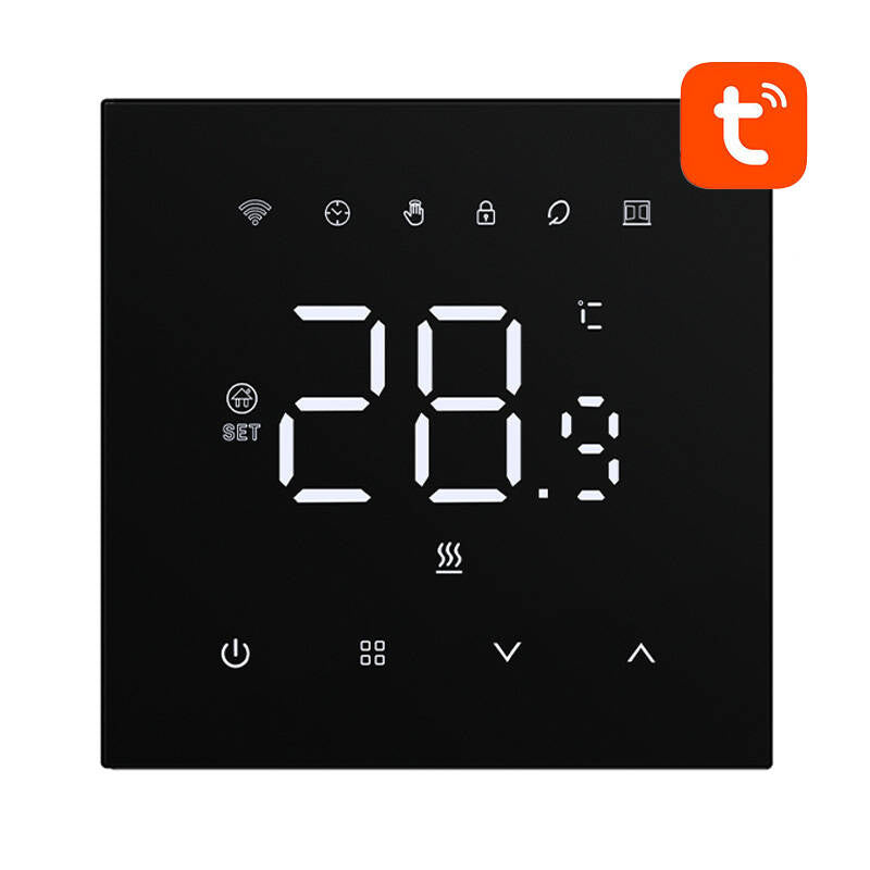 Smart thermostat Avatto WT410-BH-3A-B Gas Boiler 3A WiFi, Inteligentny termostat Avatto WT410-BH-3A-B Bojler 3A WiFi