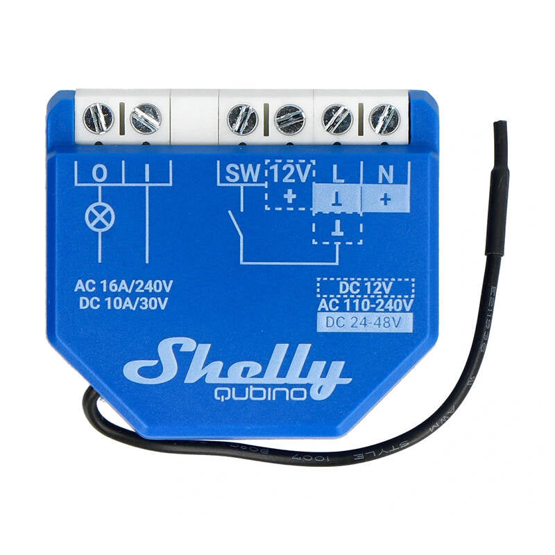 Shelly Qubino Wave 1 Controller, 1-channel, Z-Wave, Sterownik Shelly Qubino Wave 1 1 kanał Z-Wave