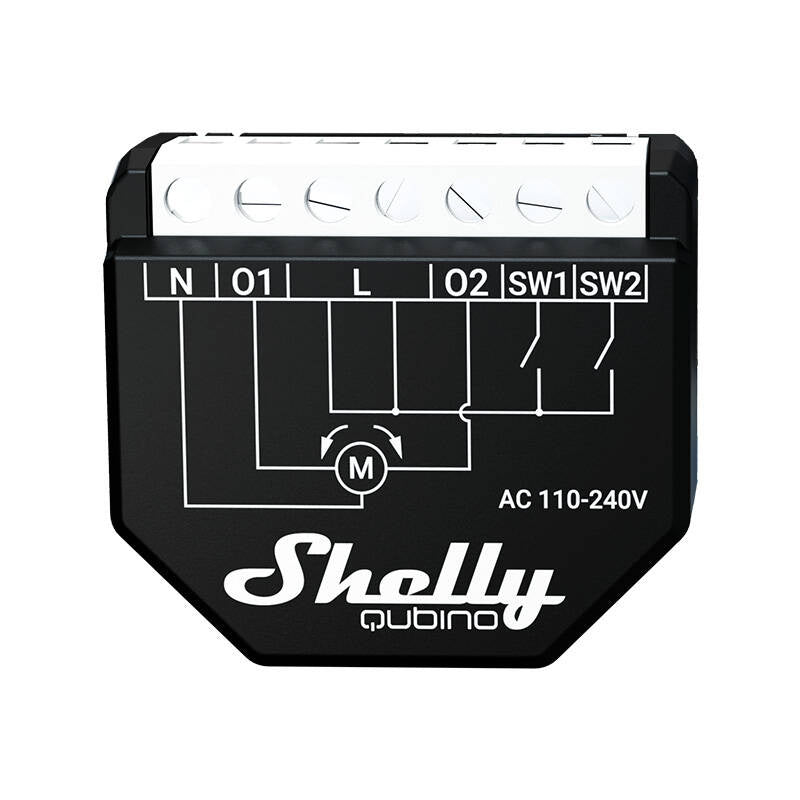 Shelly Qubino Wave Shutter Controller, Z-Wave, Sterownik do rolet Shelly Qubino Wave Shutter Z-Wave