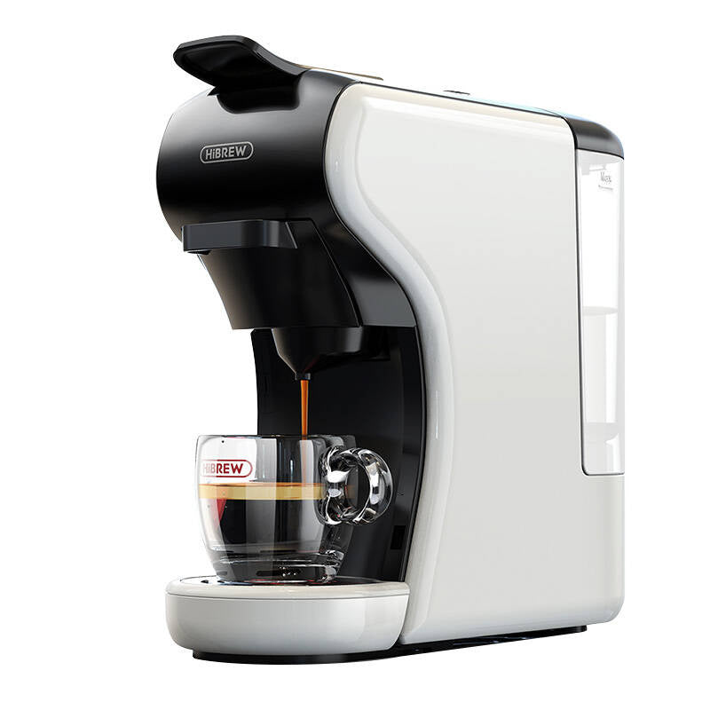 CAPSULE COFFEE  MACHINE 4 IN 1 HiBREW H1A-white (white), CAPSULE COFFEE  MACHINE 4 IN 1 HiBREW H1A-white (white), Kapsułkowy ekspres do kawy 4w1 HiBREW H1A-white (biały)