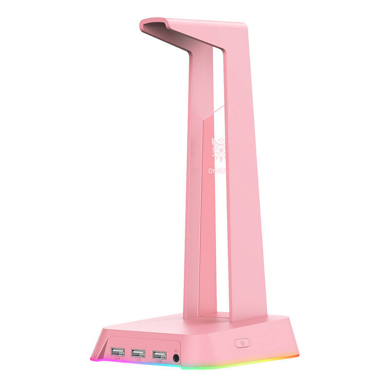 ONIKUMA ST-2 Gaming stand (Pink), ONIKUMA ST-2 Gaming stand (Pink), Stojak na słuchawki ONIKUMA ST-2 różowy