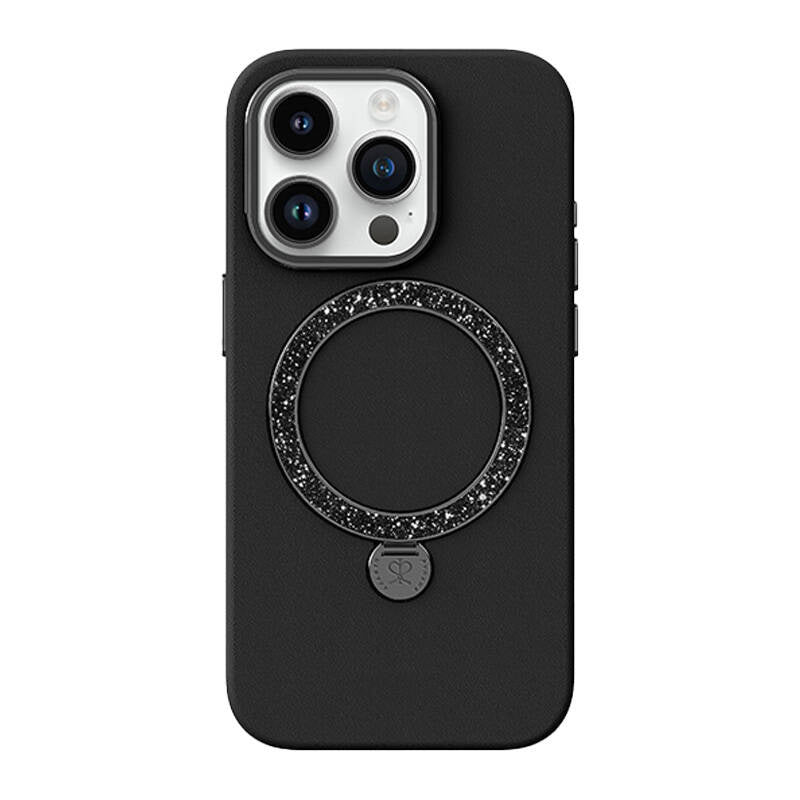Joyroom PN-14L4 Case Dancing Circle for iPhone 14 Pro Max (black), Joyroom PN-14L4 Case Dancing Circle for iPhone 14 Pro Max (black), Etui Joyroom PN-14L4 Dancing Circle do iPhone 14 Pro Max (czarne)