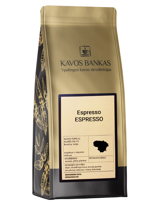 Kavos Bankas Espresso Espresso Kavos pupelės 500 g