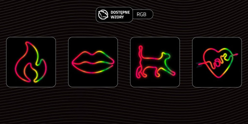 Manta SNL58RGB Stile Neon Light FLAME