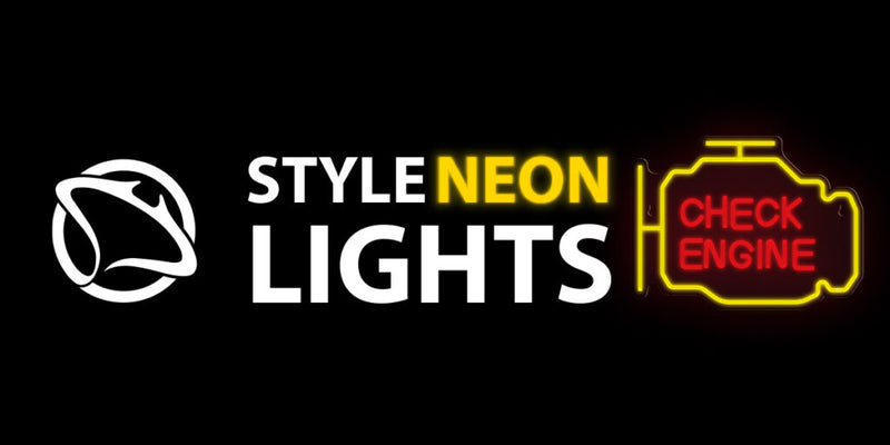 Manta SNL94YE Style Neon Lights CHECK ENGINE