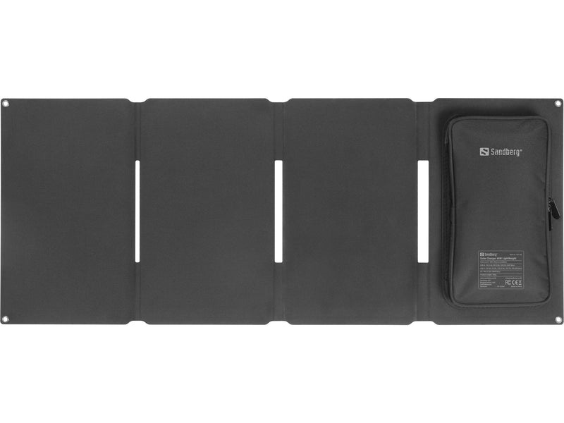 Sandberg 421-20 Solar Charger 40W LightWeight, USB-A, USB-C PD + DC outputs