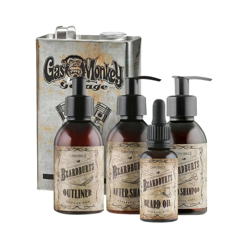 Beardburys „Gas Monkey Beardburys Beard Kit” barzdos rinkinys