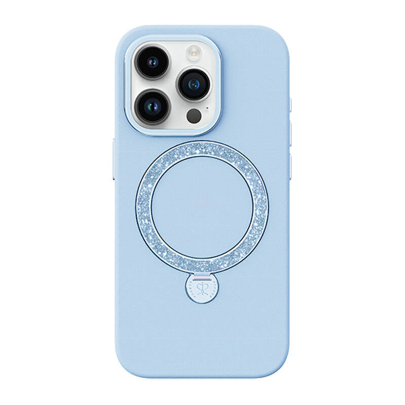 Joyroom PN-15L4 Case Dancing Circle for iPhone 15 Pro Max (blue), Joyroom PN-15L4 Case Dancing Circle for iPhone 15 Pro Max (blue), Etui Joyroom PN-15L4 Dancing Circle do iPhone 15 Pro Max (niebieskie)