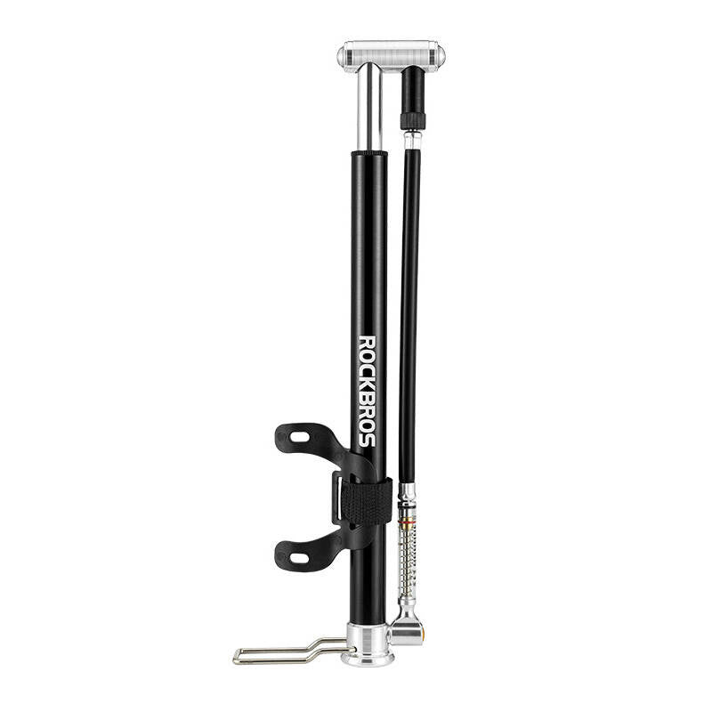 Rockbros bicycle pump JG-004ABK (black), Pompka rowerowa Rockbros JG-004ABK (czarna)