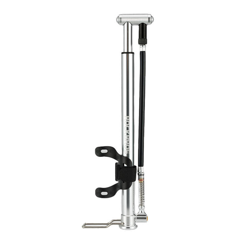 Rockbros bicycle pump JG-004AS (silver), Pompka rowerowa Rockbros JG-004AS (srebrna)
