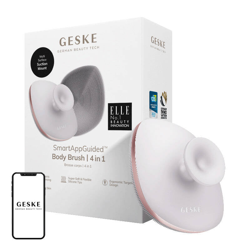 Geske Body Brush 4 in 1 (starlight), Szczotka do ciała 4w1 Geske (starlight)