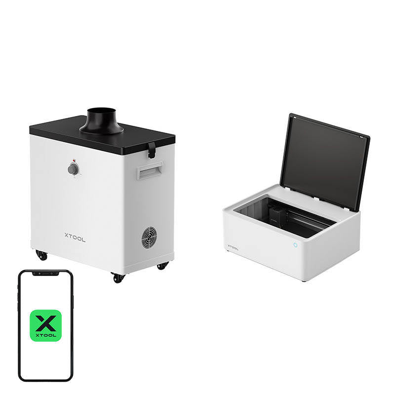 2-in-1 xTool M1 10W laser engraving machine - Basic kit, Grawerka laserowa 2w1 xTool M1 10W - zestaw Basic