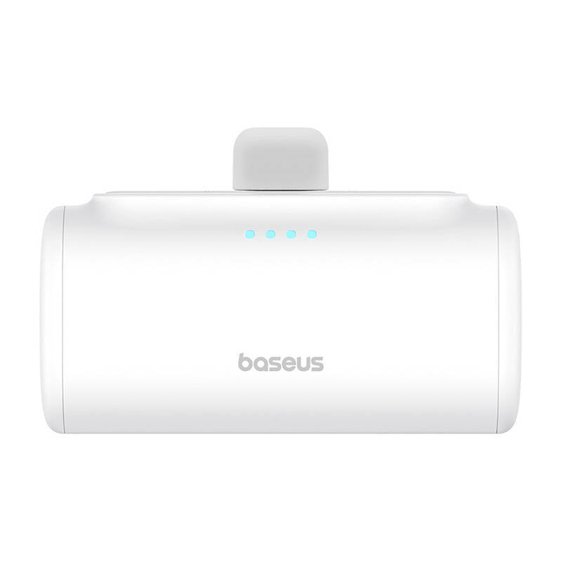 Powerbank Baseus Compact 5000mAh, 20W, USB-C (biały), Powerbank Baseus Compact 5000mAh, 20W, USB-C (biały)