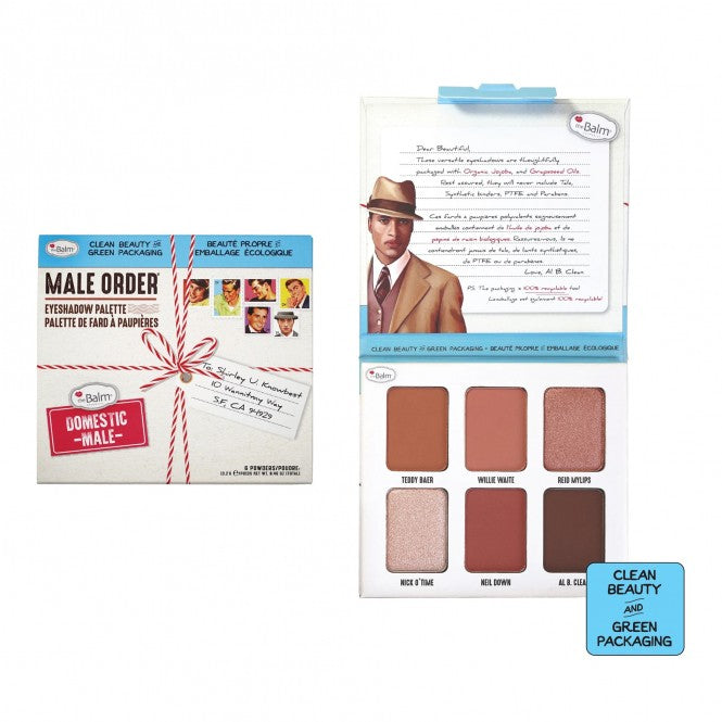 theBalm Male Order "Domestic" Eyeshadow Palette Eyeshadow palette 13.2 g