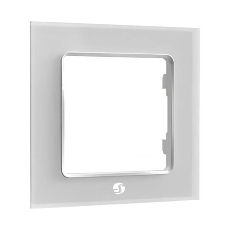 Shelly switch frame single (White), Ramka do włączników Shelly pojedyncza (biała)