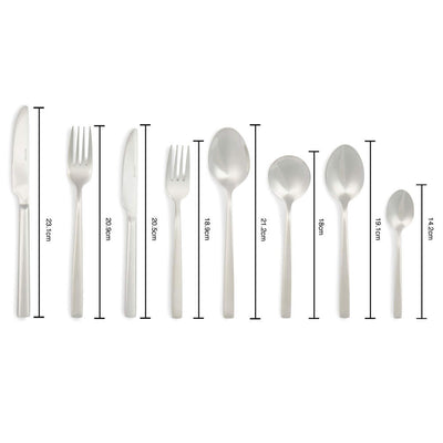 Salter BW124271EU7 44-Piece Winslow Cutlery Set