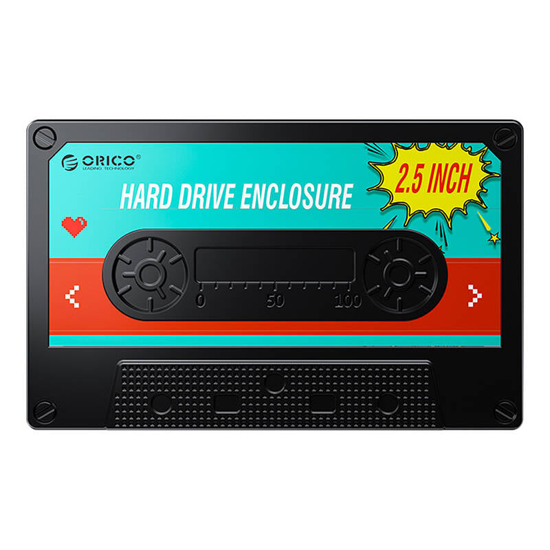 Orico 2.5"Enclosure 5Gbps 2580U3-V1-BK-EP-IP