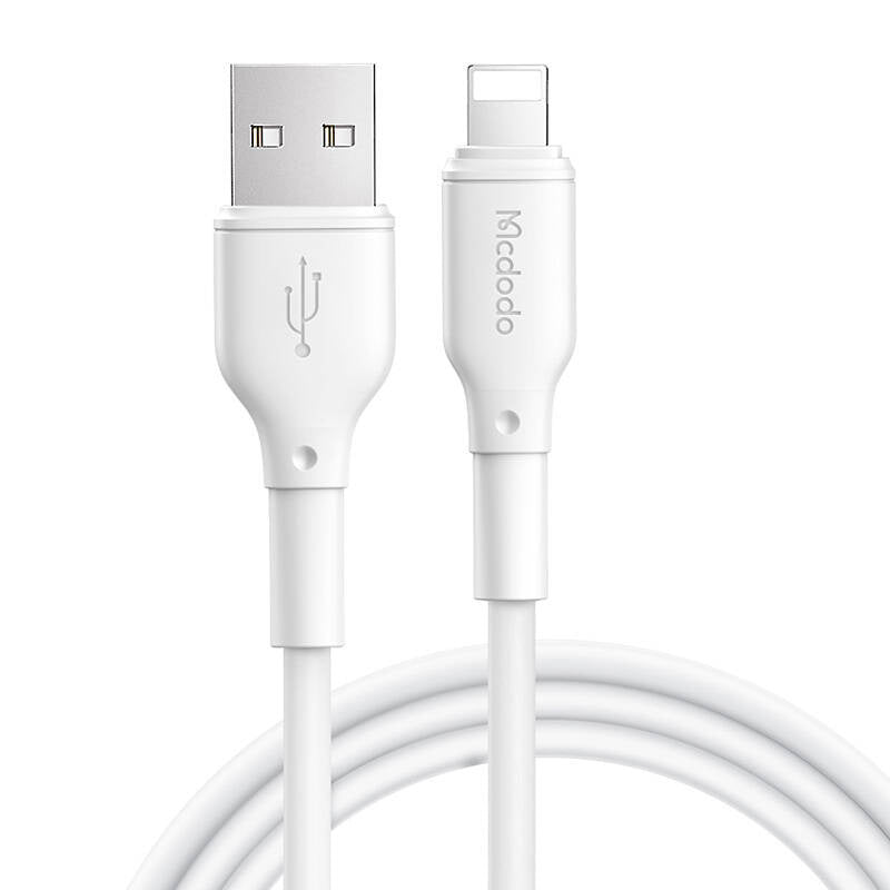 Cable USB-A to Lightning Mcdodo JCA-7270, 1.2m (biały), Kabel USB-A do Lightning Mcdodo JCA-7270, 1.2m (biały)