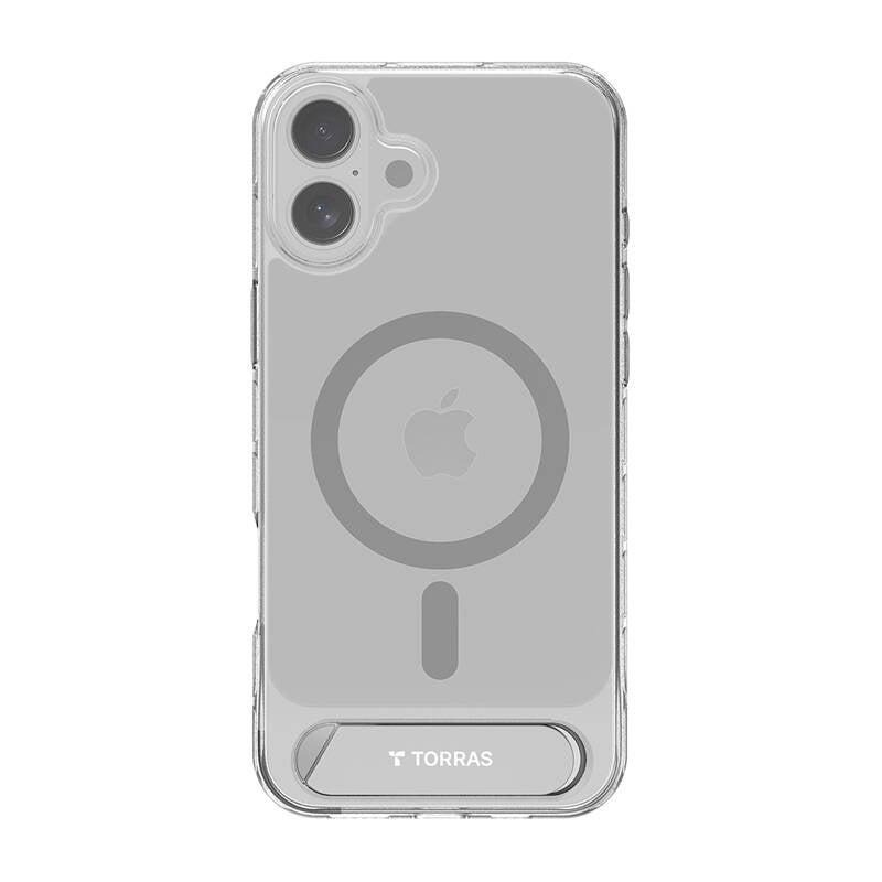 Torras Pstand Series Case for iPhone 16 Plus (transparent), Etui Torras Pstand Series do iPhone 16 Plus (transparentne)