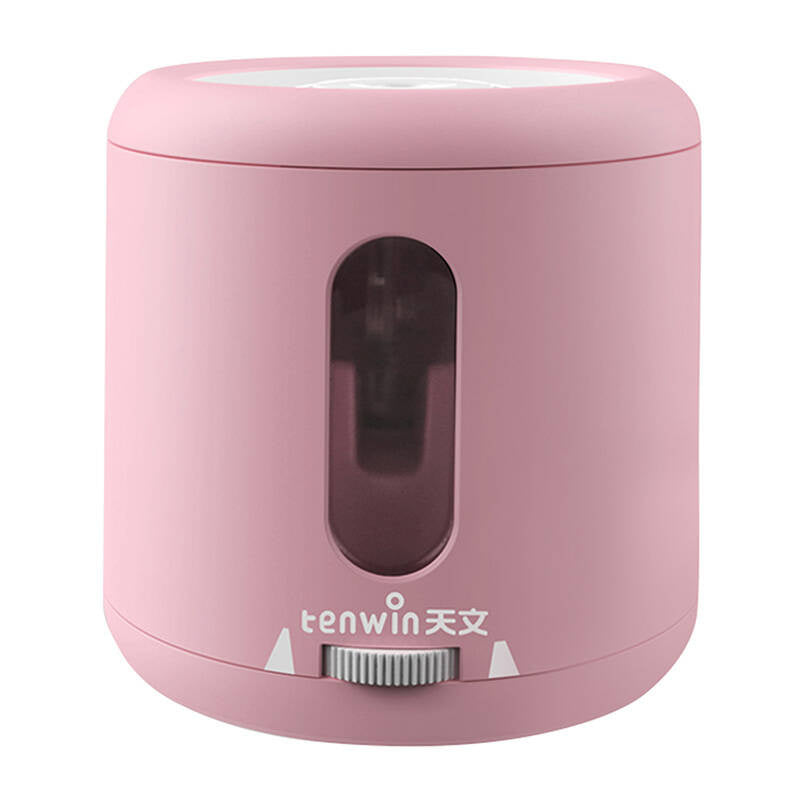 Pencil sharpener Tenwin 8035-4 battery/USB (pink)
