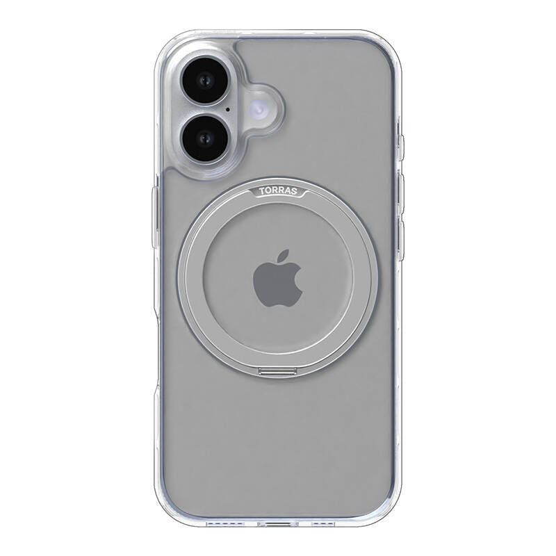 Torras Ostand Pro Case for iPhone 16 (Transparent), Etui Torras Ostand Pro dla iPhone 16 (Przeźroczyste)