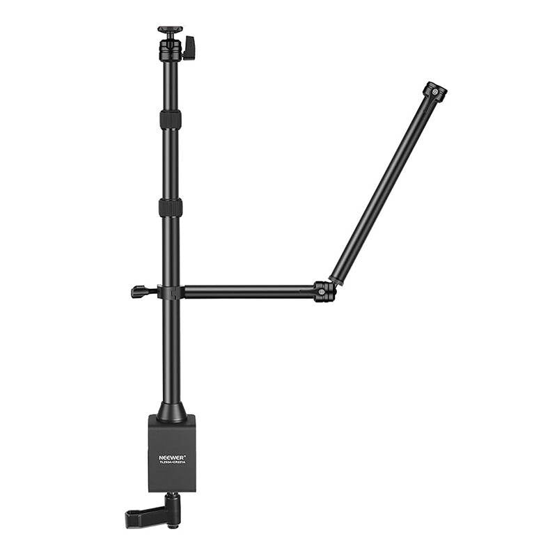 Neewer two-arm table tripod (black), Dwuramienny statyw stołowy Neewer (czarny)