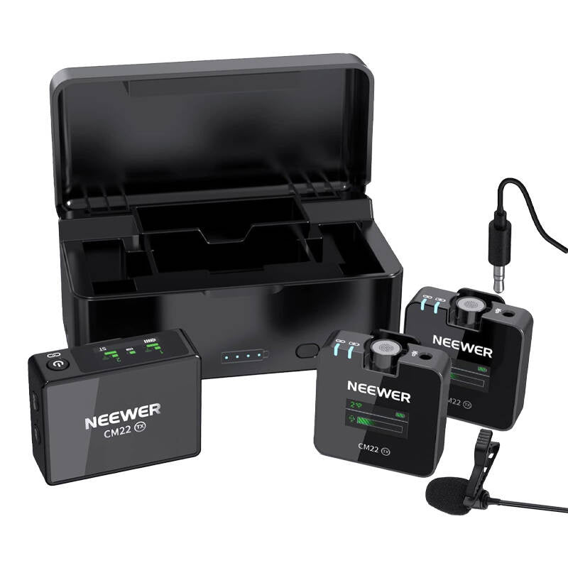 Neewer wireless microphone set, Zestaw mikrofonów bezprzewodowych Neewer