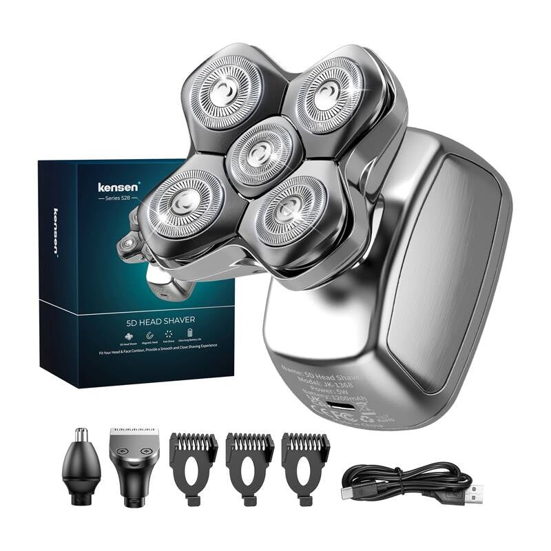 Kensen 6D body trimmer 05-KGTJ41-10A (silver), Trymer do ciała Kensen 6D 05-KGTJ41-10A (srebrny)