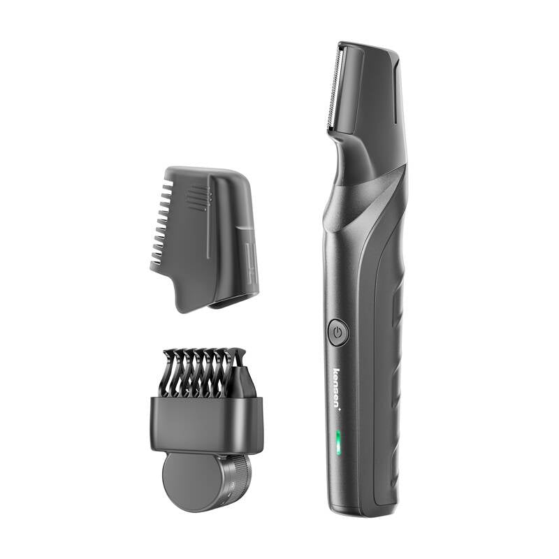 Kensen IPX5 body trimmer set 06-KTMD31-0GA (gray), Zestaw trymer do ciała Kensen IPX5 06-KTMD31-0GA (szary)