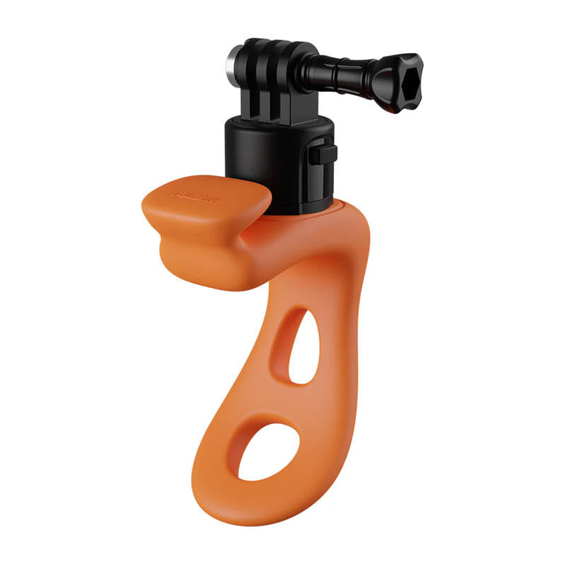 Telesin multifunctional silicone mount for sports cameras (orange), Wielofunkcyjne mocowanie silikonowe Telesin do kamer sportowych (pomarańczowy)