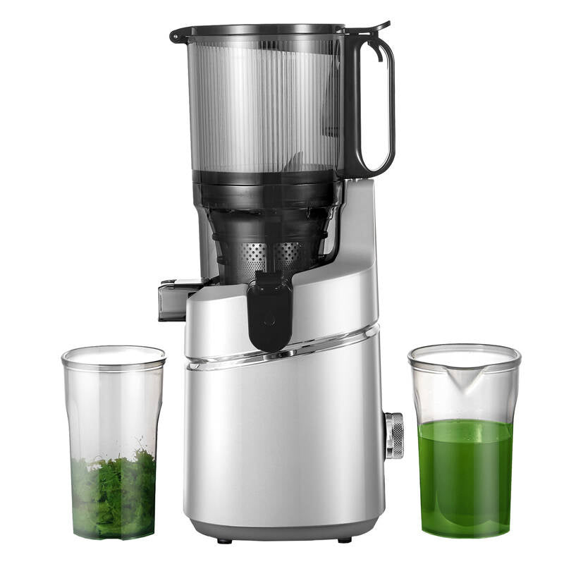 AMZCHEF SJ-036-SV slow speed juicer (silver), Wyciskarka wolnoobrotowa AMZCHEF SJ-036-SV (srebrny)