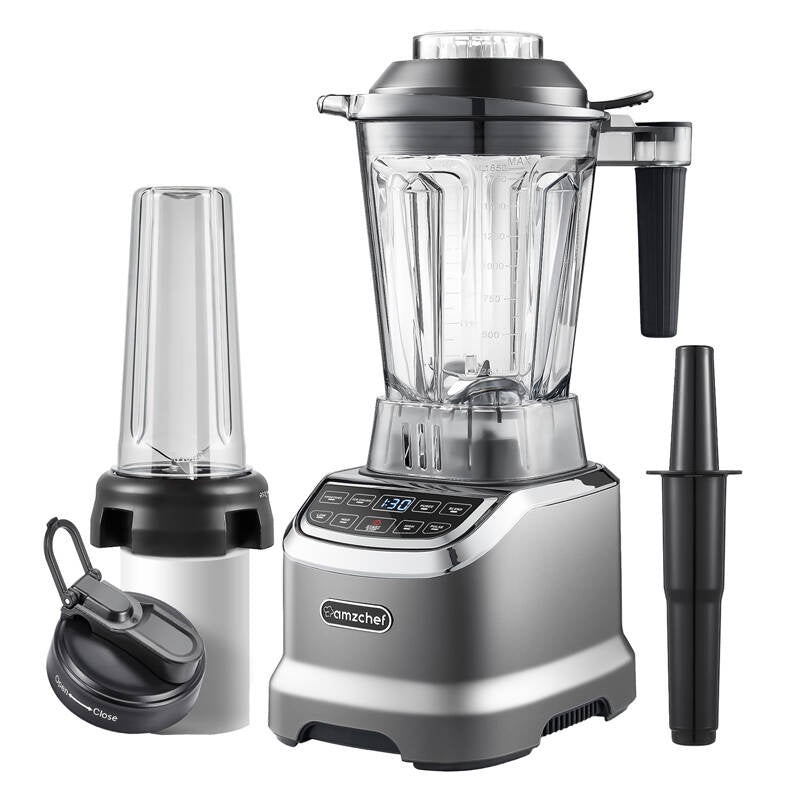 AMZCHEF ZM5003-GA cup blender (gray), Blender kielichowy AMZCHEF ZM5003-GA (szary)