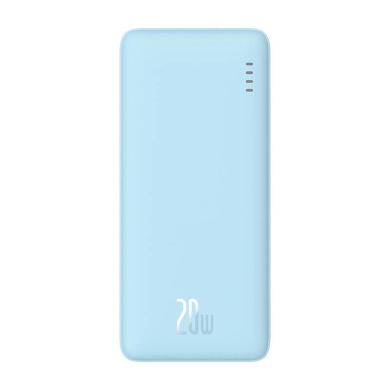 Baseus Airpow 10000 mAh 20W powerbank (blue), Powerbank Baseus Airpow 10000 mAh 20W (niebieski)