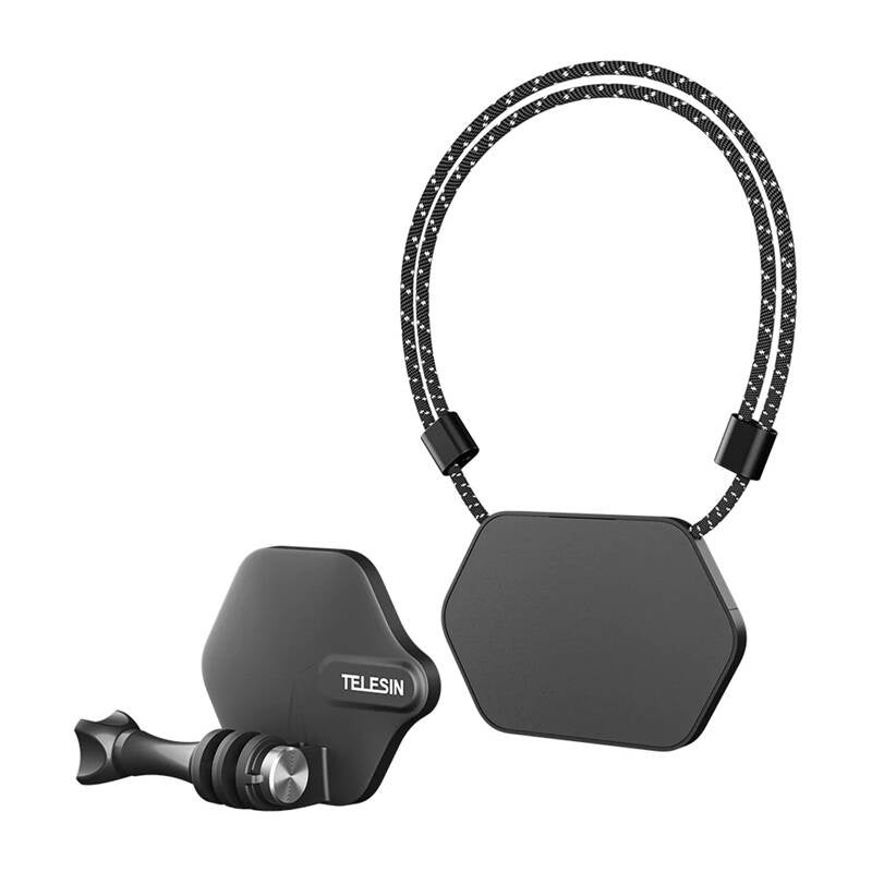 TELESIN magnetic mount set for sports cameras, Zestaw magnetycznych uchwytów TELESIN do kamer sportowych