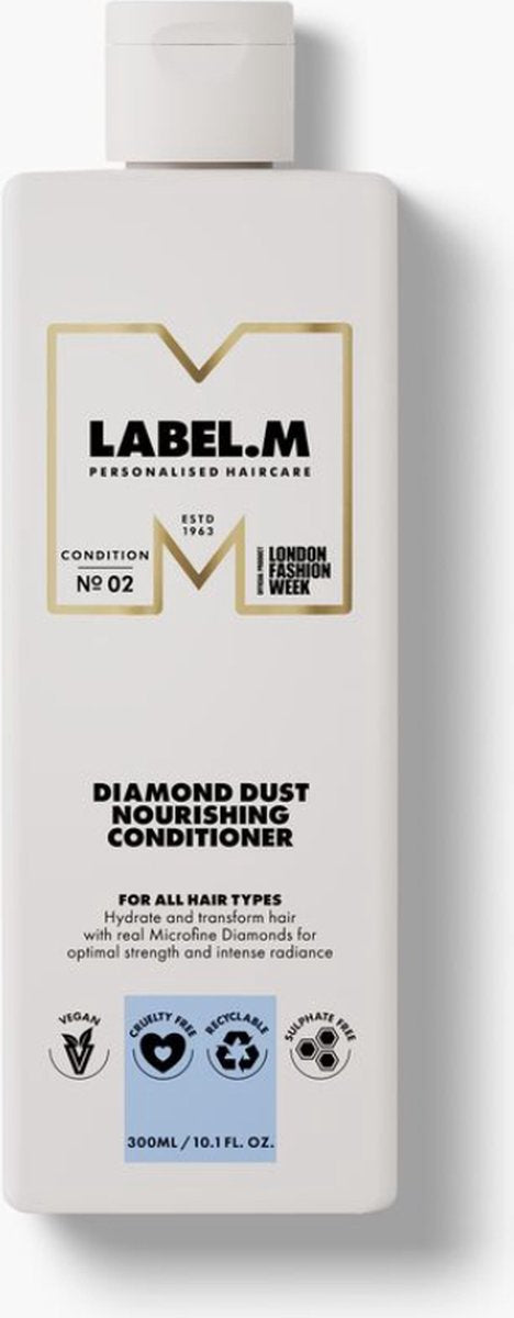 Label.m Diamond Dust nenuplaunamas maitinamasis kondicionierius 150ml