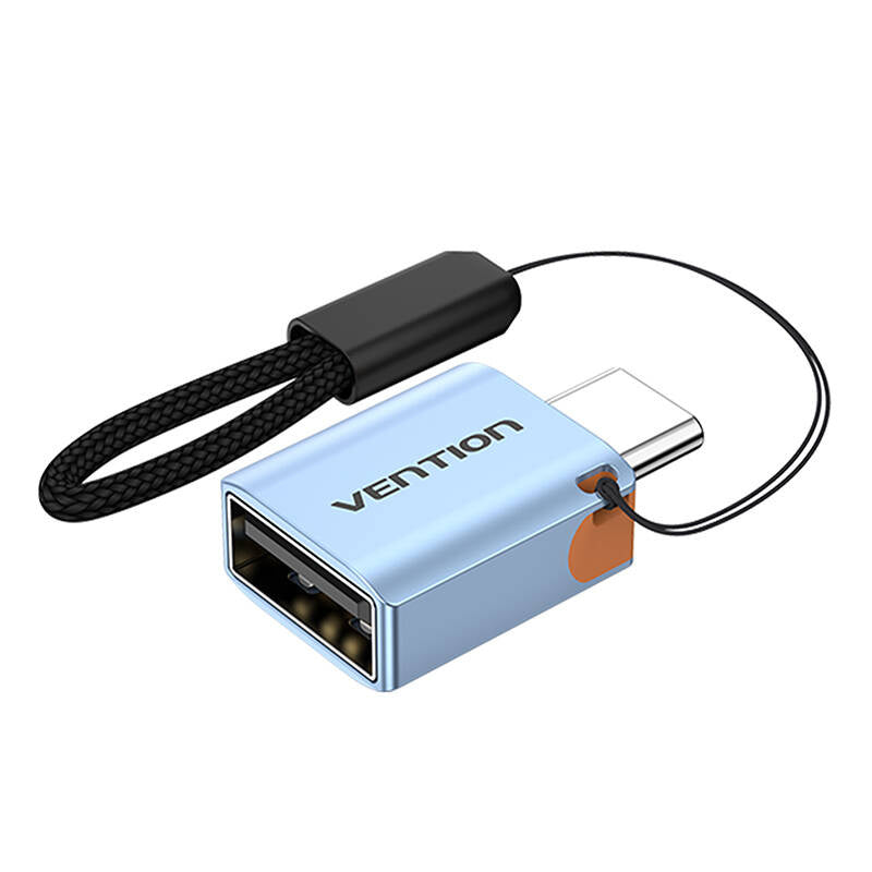 Adapter Vention CUBH0 USB 3.1 C M do USB (szary), Adapter Vention CUBH0 USB 3.1 C M do USB (szary)