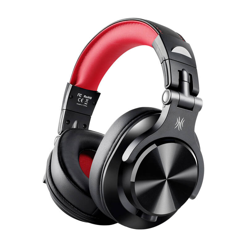 Oneodio A71 Wired Headphones (Black and Red), Słuchawki przewodowe Oneodio A71 (Czarno-czerwone)