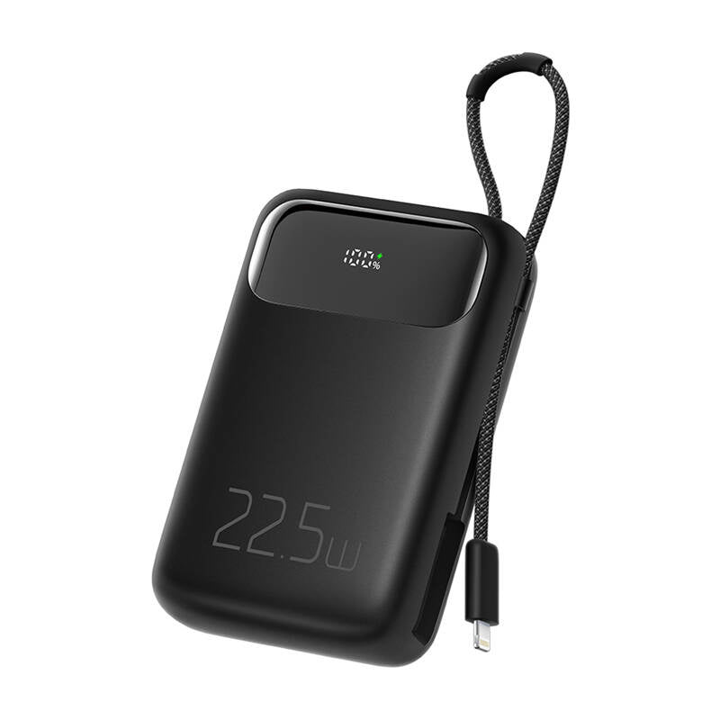 Power Bank Mcdodo MC-3253 10000mAh, 22.5W, for Light (black), Power Bank Mcdodo MC-3253 10000mAh, 22.5W, do Light (czarny)
