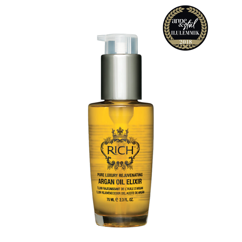 RICH A hair elixir rich in argan oil