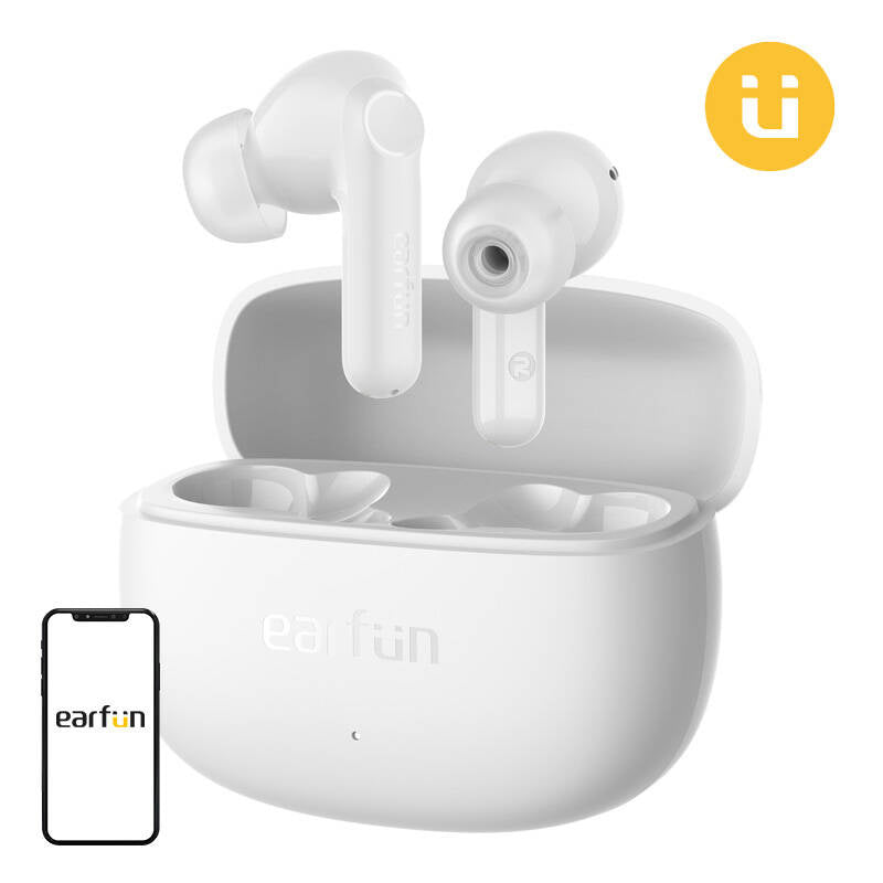 TWS EarFun Air life headphones (white), Słuchawki TWS EarFun Air life (białe)