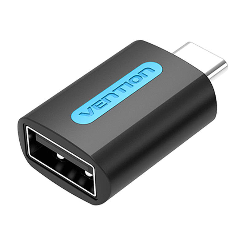 Vention USB Adapter CDTB0, USB-C male to USB 2.0 female (black), Vention Adapter USB CDTB0, USB-C męski do USB 2.0 żeński (czarny)