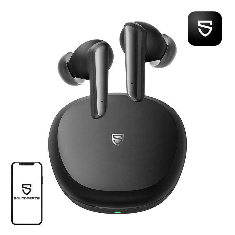 TWS Soundpeats Life Lite Headphones (black), Słuchawki TWS Soundpeats Life Lite (czarny)