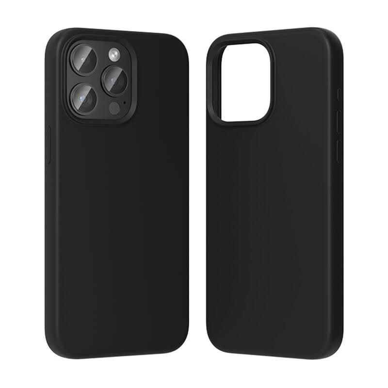 Vention KUEB0-40 Silicone Case for iPhone 14 Pro Max (black), Etui Silikonowe Vention KUEB0-40 do iPhone 14 Pro Max (czarny)