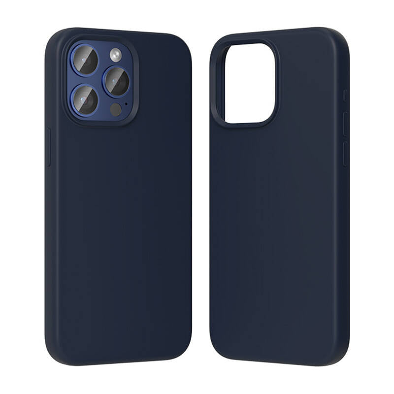 Vention KUFL0-40 Silicone Case for iPhone 15 Pro Max (blue), Etui Silikonowe Vention KUFL0-40 do iPhone 15 Pro Max (niebieski)
