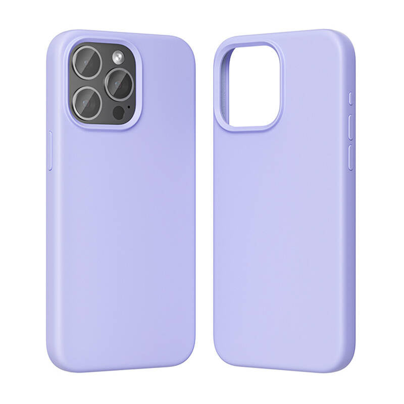 Vention KUFV0-40 Silicone Case for iPhone 15 Pro Max (purple), Etui Silikonowe Vention KUFV0-40 do iPhone 15 Pro Max (fioletowy)