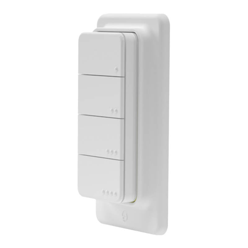 Shelly BLU RC Button 4 Remote Control, Pilot z 4 przyciskami Shelly BLU RC Button 4