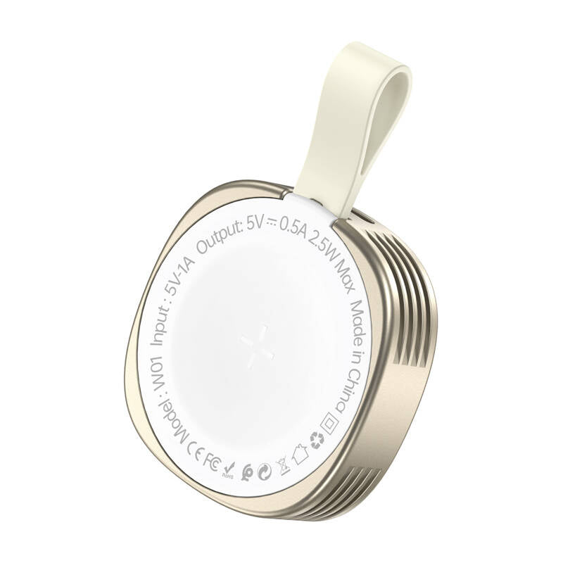 Foneng W01 wireless charger for Apple Watch 2.5W (gold), Ładowarka bezprzewodowa Foneng W01 do Apple Watch 2.5W (złota)